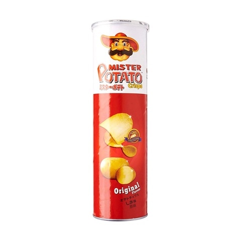 Mister Potato Crisps Potato Chips, Hot & Spicy - (160g) 