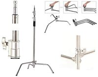 Coopic S07 3.25X3m Heavy Duty 18Kg Stainless Steel Adjustable Background Stand With Magic Legs For Portable Photography Studio Equipment