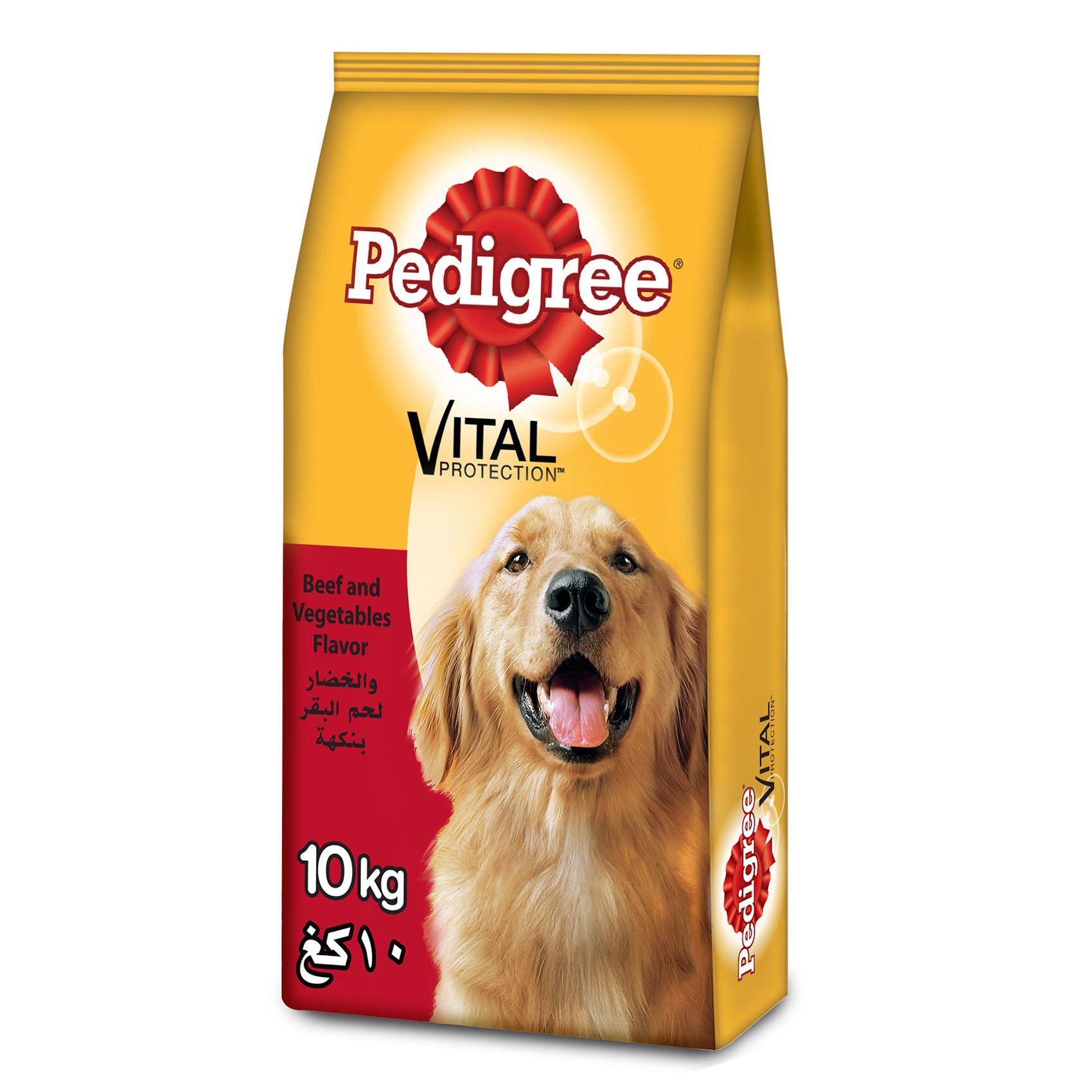 Pedigree dog 2024 food green bag