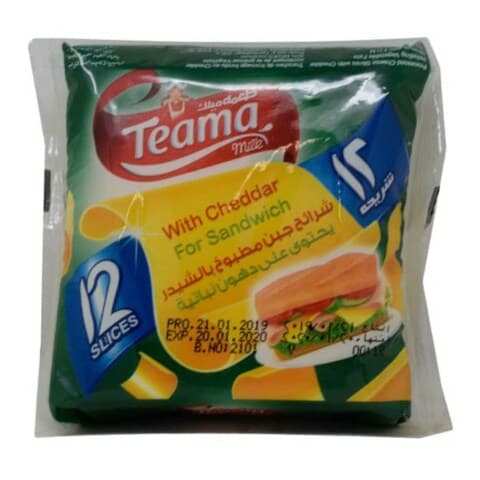 Teama Slices Sandwich Cheese 200G