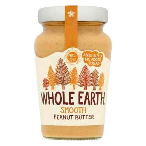 Whole Earth Smooth Peanut Butter 340gr