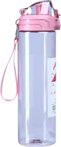 Water Bottle, Sports bottle, BPA Free, Leak-proof, Shatterproof &amp; Toxic Free (Pink)