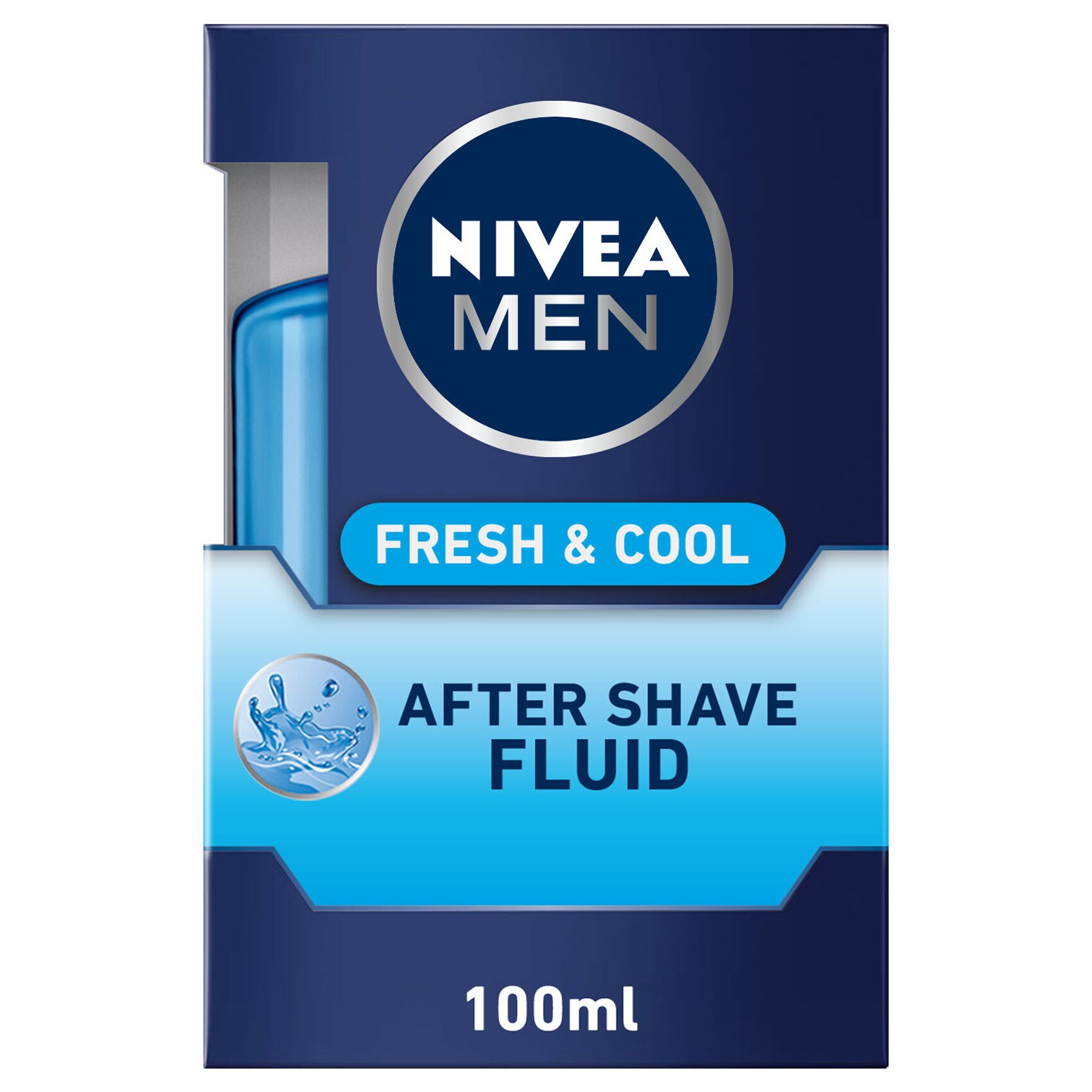 Buy Nivea Men After Shave Fluid Fresh & Cool 100ml Online Shop Beauty
