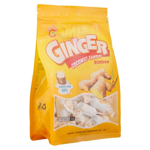 Chun Guang Ginger Coconut Candy 250g