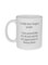 muGGyz I Woke Up Like This Festive Printed Coffee Mug White/Red/Green