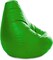 Luxe Decora PVC Bean Bag Cover Only (Large, Green)