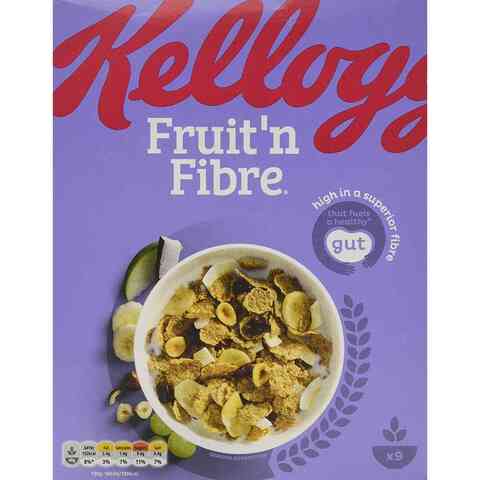 Kellogg&#39;s Fruit N Fibre Whole Wheat Flakes 375g