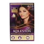 Buy Wella Koleston Oil Hair Colour Kit 4.15 Cool Evening Brown 142ml in Kuwait