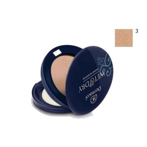 Dermacol Foundation Powder Wet And Dry No.3