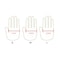 Generic-Powder Free Disposable Plastic Gloves for Lip Eyebrow Tattoo Piercing Use