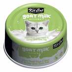 Buy Kit Cat Goat Milk White Meat Tuna Flakes And Shrimps Cat Food 70g in Kuwait