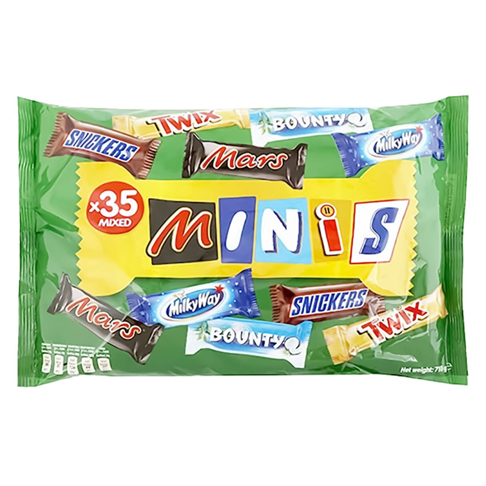 Buy Mars Best Of Minis Chocolates 710g Online Shop Food Cupboard on