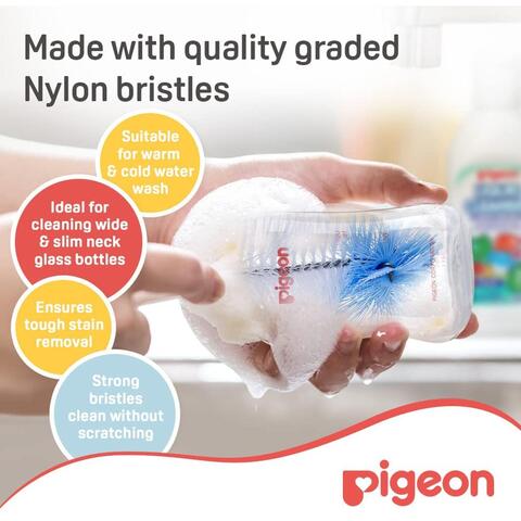 Pigeon Nylon Rotary Brush E550 White