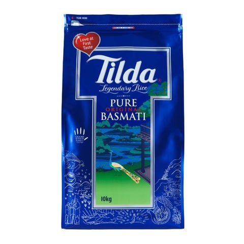 Buy Tilda Pure Basmati Rice 10kg in Saudi Arabia