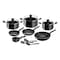 Tefal Super Cook Cookware Set Black 13 PCS