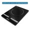 Nobel Infrared Cooker Black Single Ring 2000W Multi Function Touch Control Digital Display NIC10