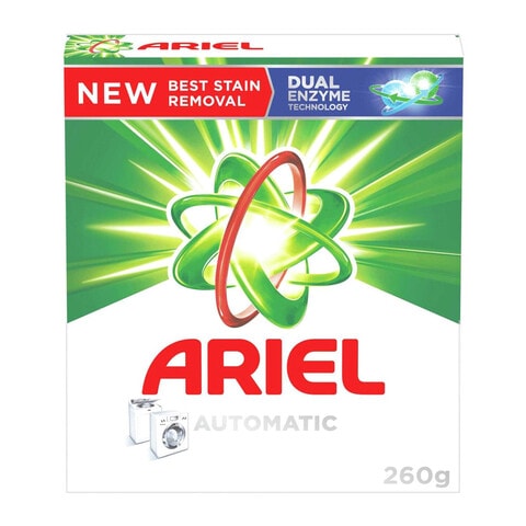 Ariel Automatic Laundry Detergent Powder With Original Scent 260g