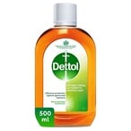 Buy Dettol Antibacterial Antiseptic Disinfectant Liquid, 500ml in Kuwait