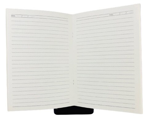 Languo A5 Stationery Writing Notebook with Impressionism Design.(White)