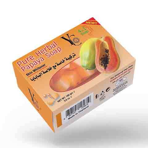 YC Soap Papaya Pure Herbal 100g
