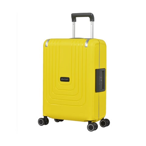 Buy Eminent Vertica Hard Case Travel Bag Large Luggage Trolley  Polypropylene Lightweight Suitcase 4 Quiet Double Spinner Wheels With Tsa  Lock B0006 Yellow Online - Shop Fashion, Accessories u0026 Luggage on Carrefour  UAE