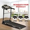 Sparnod Fitness STH-1200 (3 HP Peak) Automatic Treadmill - Foldable Motorized Treadmill for Home Use