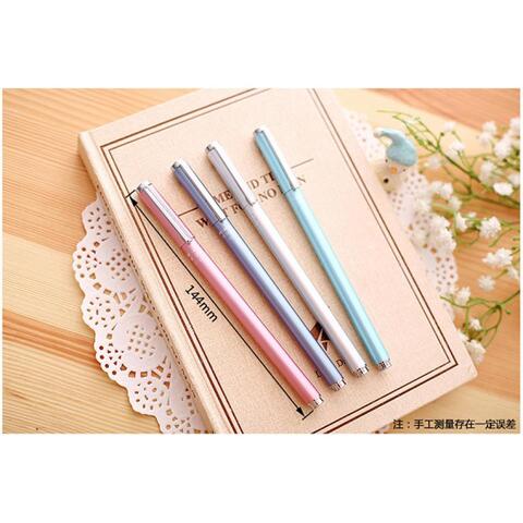 ALISSA - 12 Pcs Gel Pen (0.5mm) - Multi - Color Pen For School And Office - Stationary Products Office Accessories