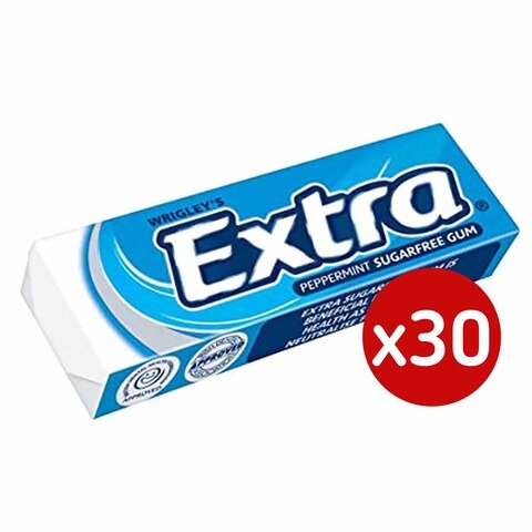 Extra Gum Peppermint -14 Gram - 30 Pieces