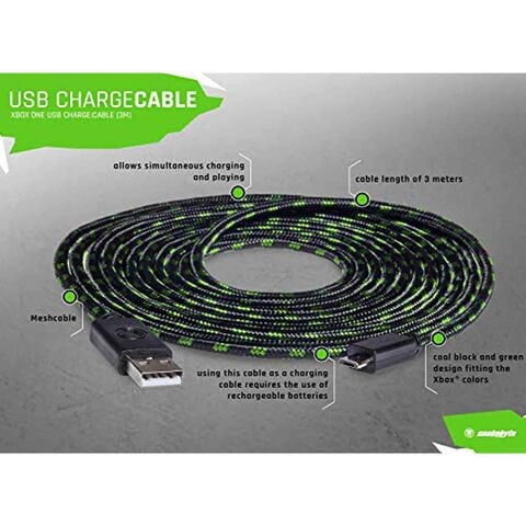 Snakebyte USB Charge Cable For Xbox One Multicolour