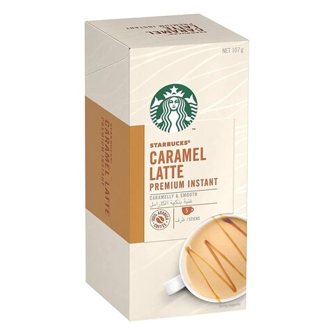 Starbucks Caramel Latte Premium Instant Coffee Mix 23g Pack of 5
