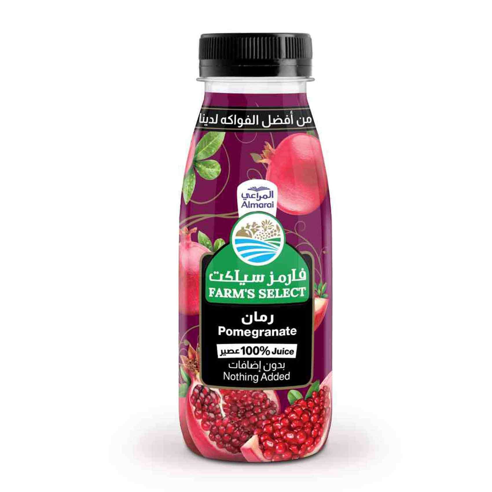 Buy Almarai Farms Select Super Pomegranate Juice 250ml Online Shop