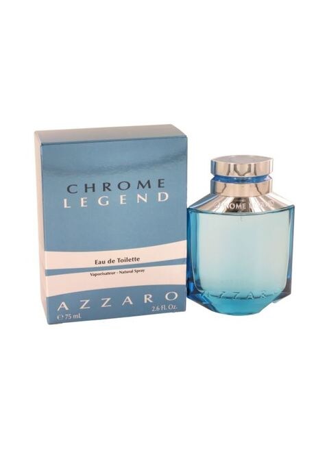 Azzaro Chrome Legend - For Men -  - Eau De Toilette - 75 Ml