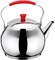 Hascevher Stainless Steel Teapot, Tea Kettle, Stove Top Tea Kettle, Teapot With Heat Resistant Handle - Mevlana (2.0 L)