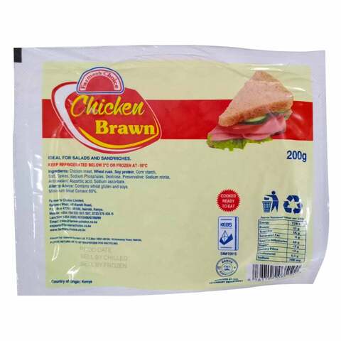 Buy Farmers Choice Chicken Brawn Slices 200 gr Online - Carrefour Kenya
