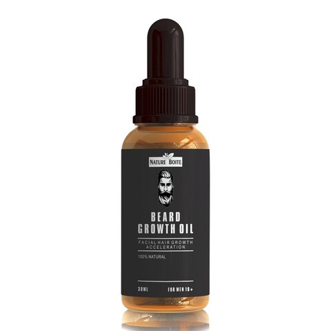 Buy Nature Boite 100% Natural Beard Growth Oil in UAE