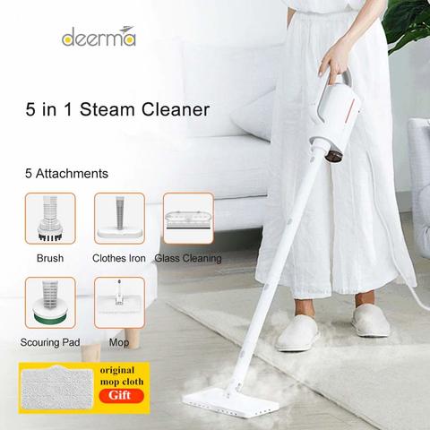 Deerma - ZQ600 Steam Mop Vacuum Cleaner Multifunction Household Vacuum Cleaners