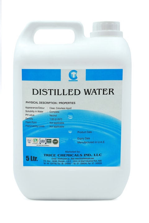 5 gallon distilled hot sale water for sale