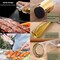 Atraux Oil Sprayer/Dispenser For Cooking, Glass Bottle For Kitchen Baking, Salad, BBQ, Roasting &amp; Grilling - Rose Gold (100ml)