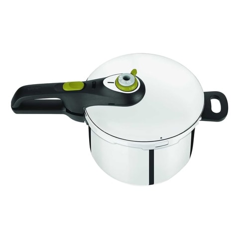 Buy Tefal Secure Compact Pressure Cooker Silver And Black 8L Online - Shop  Home & Garden on Carrefour UAE