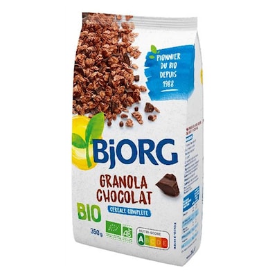Muesli Chocolat Noir Sans Gluten 450g Bio