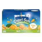Buy Capri Sun No Added Sugar Orange Mix Juice 200ml Pack of 10 in UAE