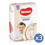 Buy Huggies Extra Care Culottes Diaper Pants Size 4 9-14kg White 36 countx3 in UAE