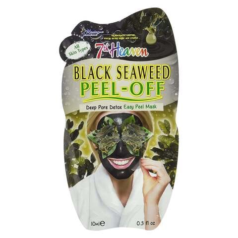 Montagne Jeunesse 7th Heaven Black Seaweed Peel Off Face Black 10ml