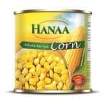 Buy Hanaa Whole Corn Can 340g in Saudi Arabia