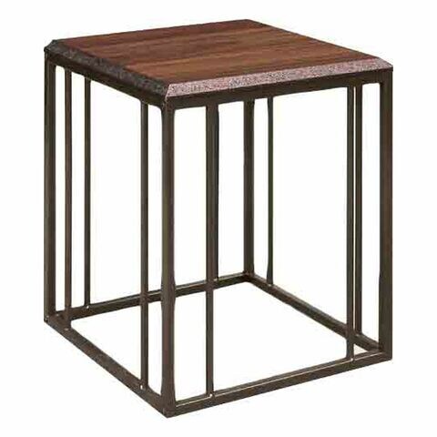 Home Style Side Table Brown 58x45x45cm
