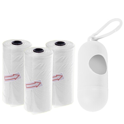 Star Babies Scented Bag Pack of 3 with Dispenser - White
