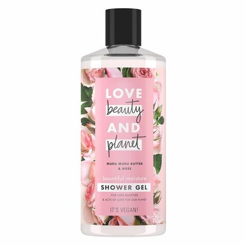 Love Beauty and Planet Shower Gel Bountiful Moisture Murumuru Butter &amp; Rose 400ml