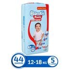 Buy Sanita Bambi Baby Diaper Jumbo Pack XL Size 5 44 Count 12-18kg in Kuwait