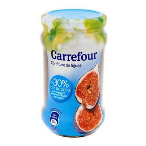 Buy Carrefour fig jam light 340 g in Saudi Arabia