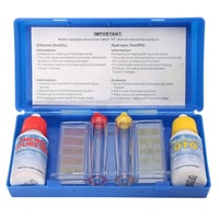 Generic-Multicolor 1 Set PH Chlorine Water Quality Test Kit Hydrotool Testing Kit Accessories for Swimming Pool WHShopping